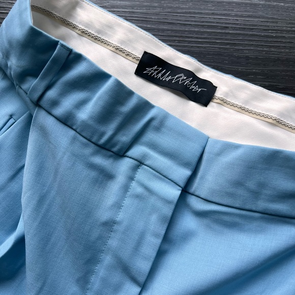 Anna October Designer Trouser Pants in Light Sky Blue US 4 - Picture 2 of 4